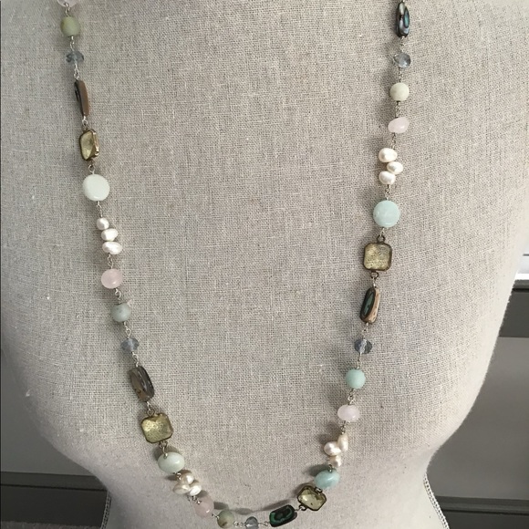 2 necklaces made with semi precious stones. Each necklace is sold separately. - Picture 5 of 5